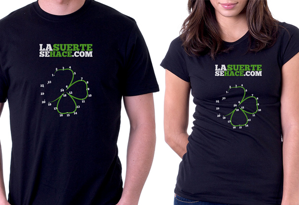 Camisetas negras de la Campaña