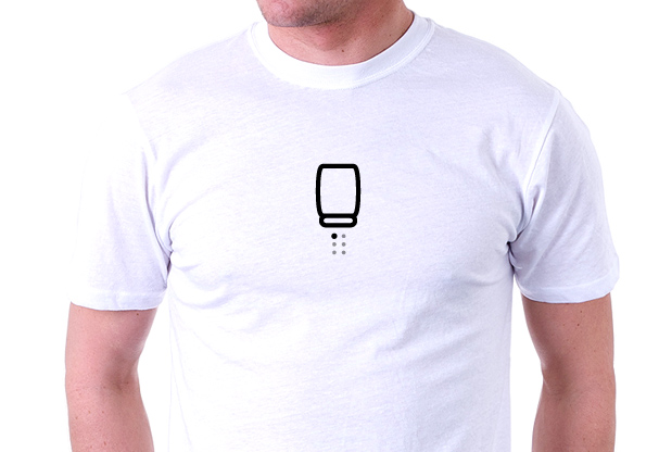 Camiseta blanca corporativa de Alpuntodesal