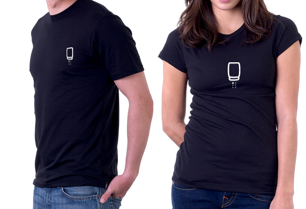 Camiseta negra corporativa de Alpuntodesal