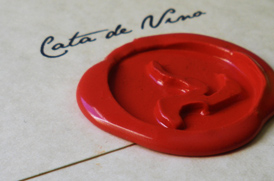 D&iacute;ptico Invitaci&oacute;n de Cata de Vino