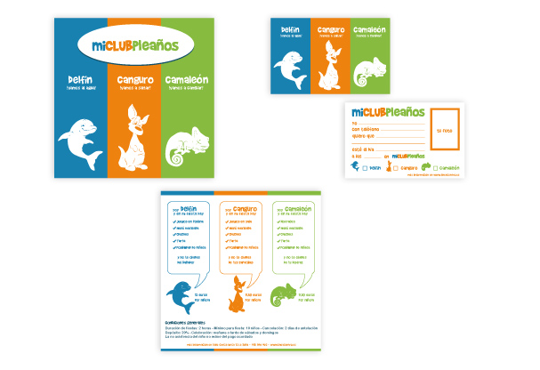 Invitación fiestas cumpleaños Lineacentro