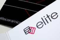 Plano detalle tarjeta de Elite Cer&aacute;micas