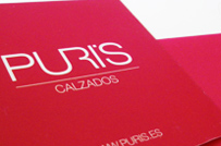 Plano detalle tarjeta de Calzados Puri&rsaquo;s